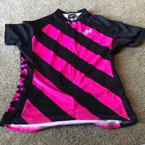 Pink Womens racing jersey